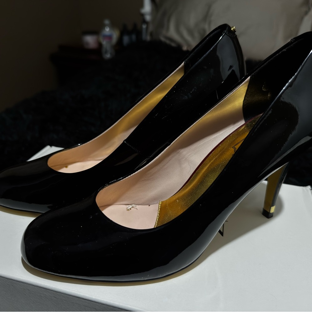 Ted Baker London Black Patent Heels